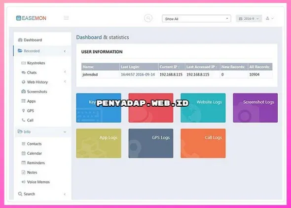 Sadap hp dengan iKeyMonitor