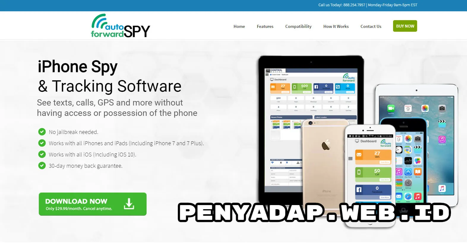 penyadap hp auto-forward