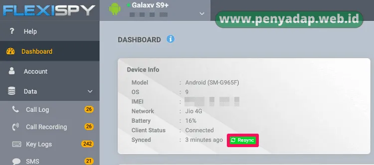 Aplikasi Sadap Android