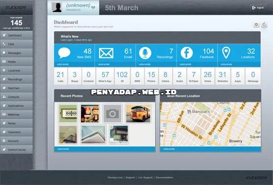 Software sadap hp FlexiSpy
