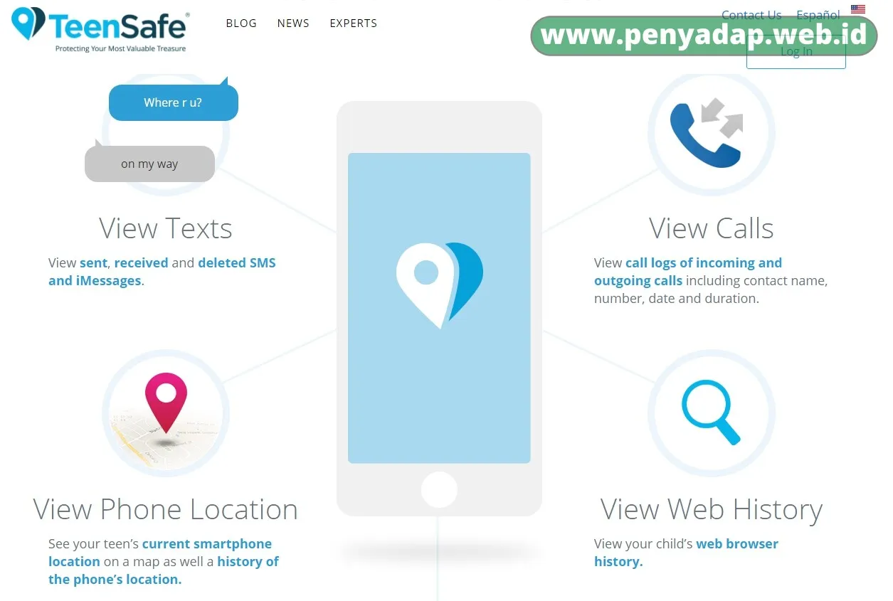 Aplikasi Keylogger iPhone TeenSafe
